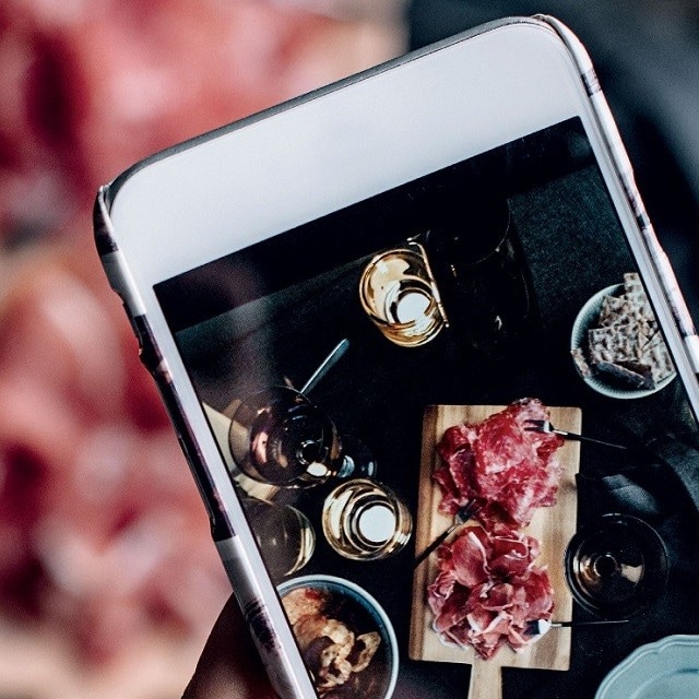 Fotografía gastronómica para redes sociales