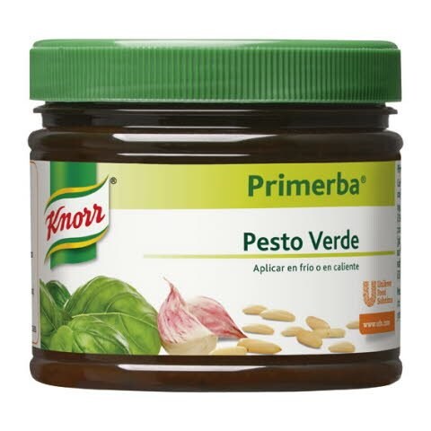 Knorr Primerba de Pesto Verde bote de 340g Sin Gluten - 