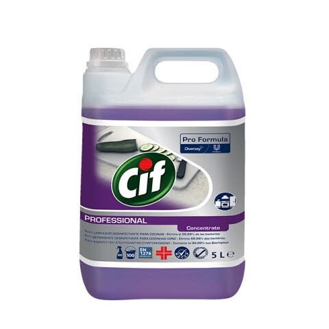 Cif Prof. 2 in 1 cleaner disinfectant 2x5L -