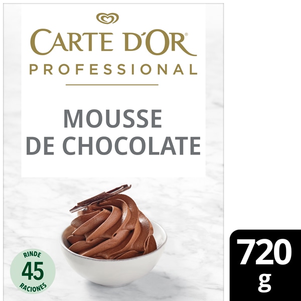 Mousse Chocolate Carte d'Or Sin Gluten 45 raciones