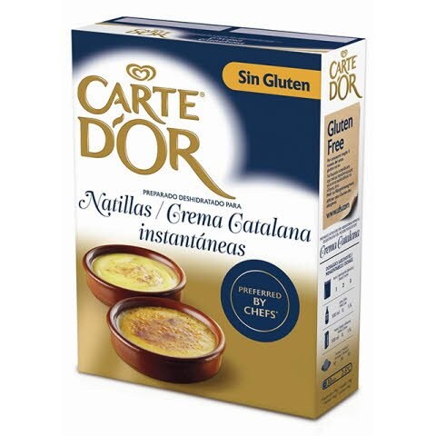 Natillas/Crema Catalana Carte d'Or 36/24 raciones Sin Gluten