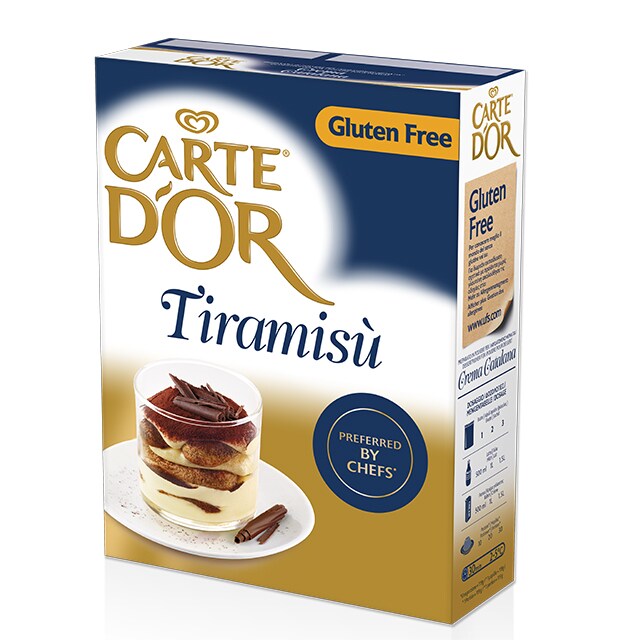 Tiramisú Carte d'Or Sin Gluten 48 raciones