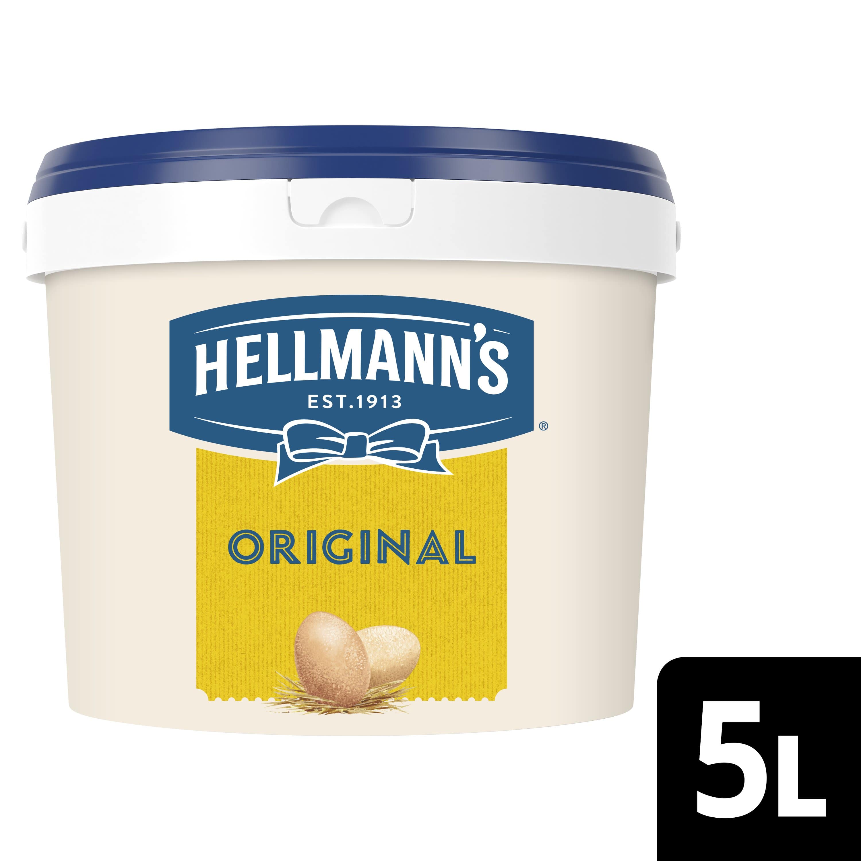 Hellmann’s Original mayonesa sin gluten cubo 5L
