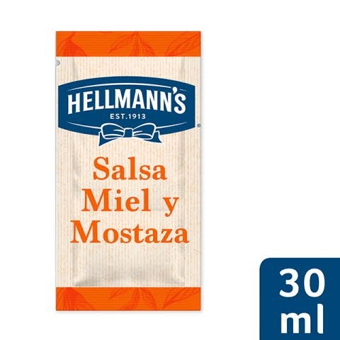 Monodosis ensalada Hellmann's Mostaza y Miel Sin Gluten - 