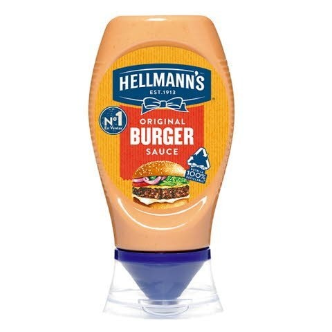 Salsa Burger Hellmann's bocabajo 250ml