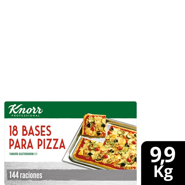 Knorr Base para Pizza precocida caja 9,9kg - 