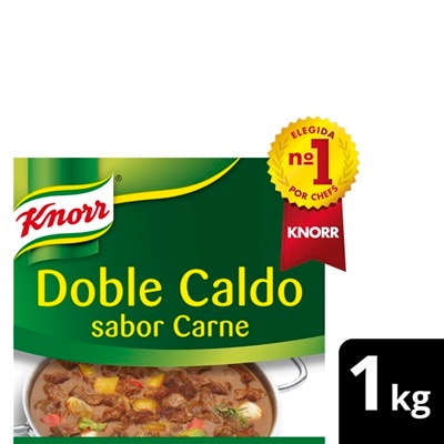 Knorr Caldo Doble Carne Pastilla Sin Gluten 1kg - 