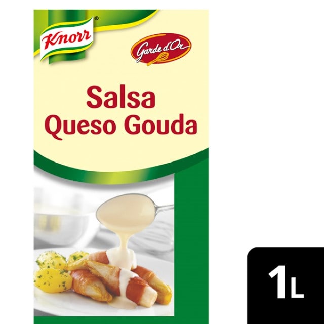 Knorr Garde D'Or Salsa Queso Gouda líquida lista brik 1L - 