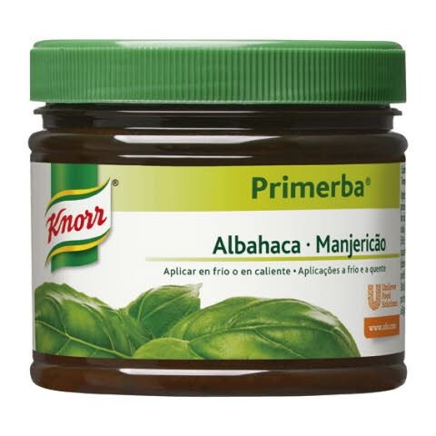 Knorr Primerba de Albahaca bote de 340g Sin Gluten - 