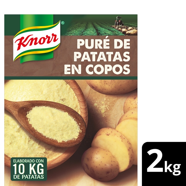 Knorr Puré de patatas copos bolsa 2Kg