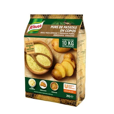Knorr Puré de patatas copos bolsa 2Kg - 