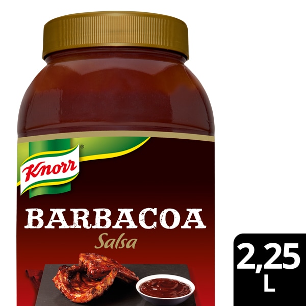 Knorr Salsa Barbacoa líquida lista para usar bote 2,25L - 