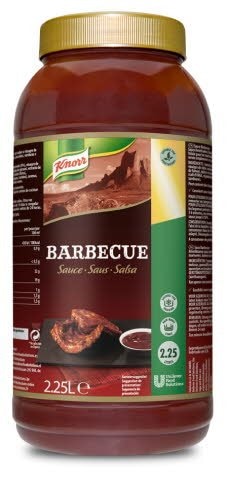 Knorr Salsa Barbacoa líquida lista para usar bote 2,25L