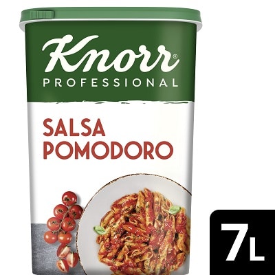 Knorr Salsa Pomodoro para pastas deshidratada bote 875g Sin Gluten