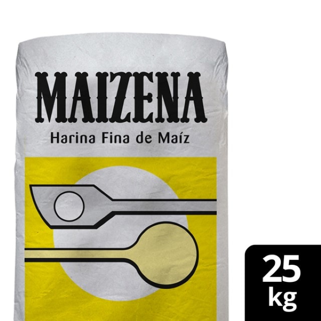 Maizena Harina Fina de Maiz Espesante Sin Gluten Saco 25Kg - 