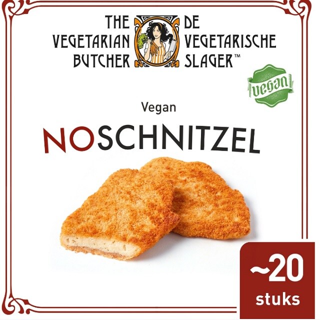 The Vegetarian Butcher NoLomo empanado - Cocinado sencillo y versátil, similar a la carne animal y elaborado a partir de soja no modificada genéticamente.