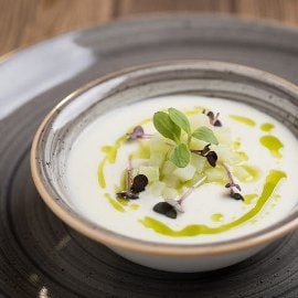 Velouté de colinabo al coco Velouté de colinabo al coco