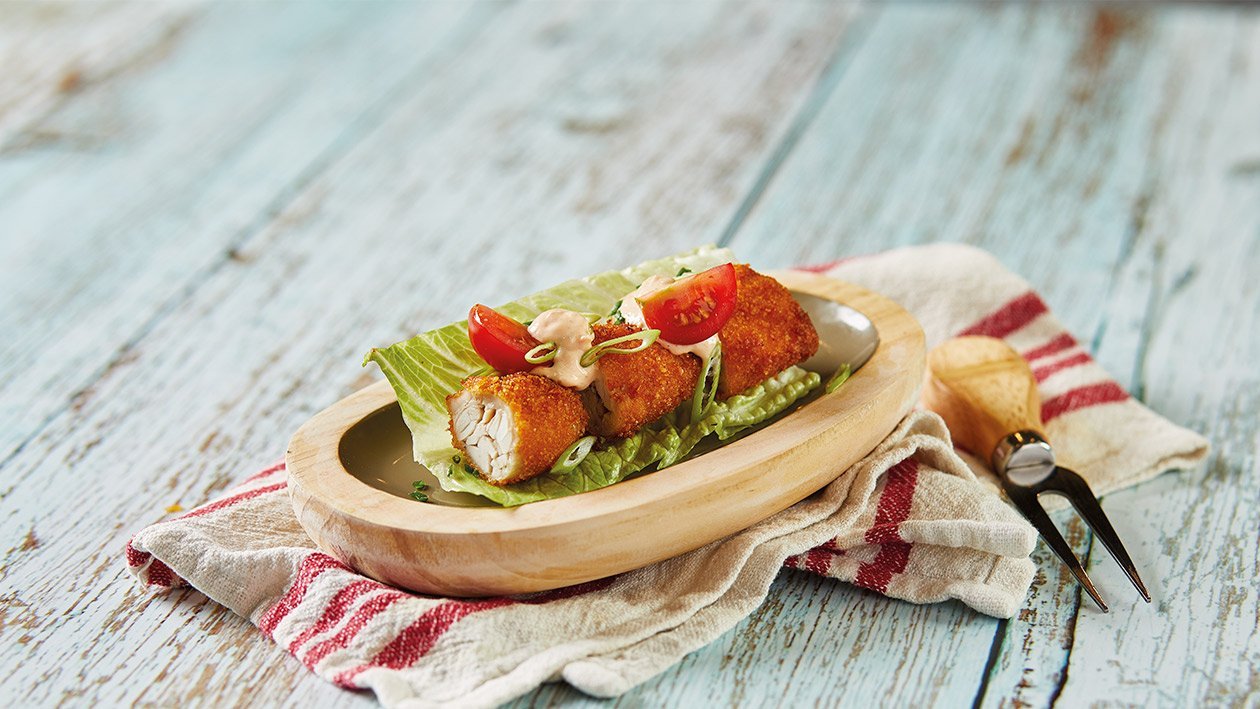 Alitas de pollo crujientes con mayonesa de tomate picante – - Receta - UFS