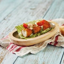 Alitas de pollo crujientes con mayonesa de tomate picante Alitas de pollo crujientes con mayonesa de tomate picante