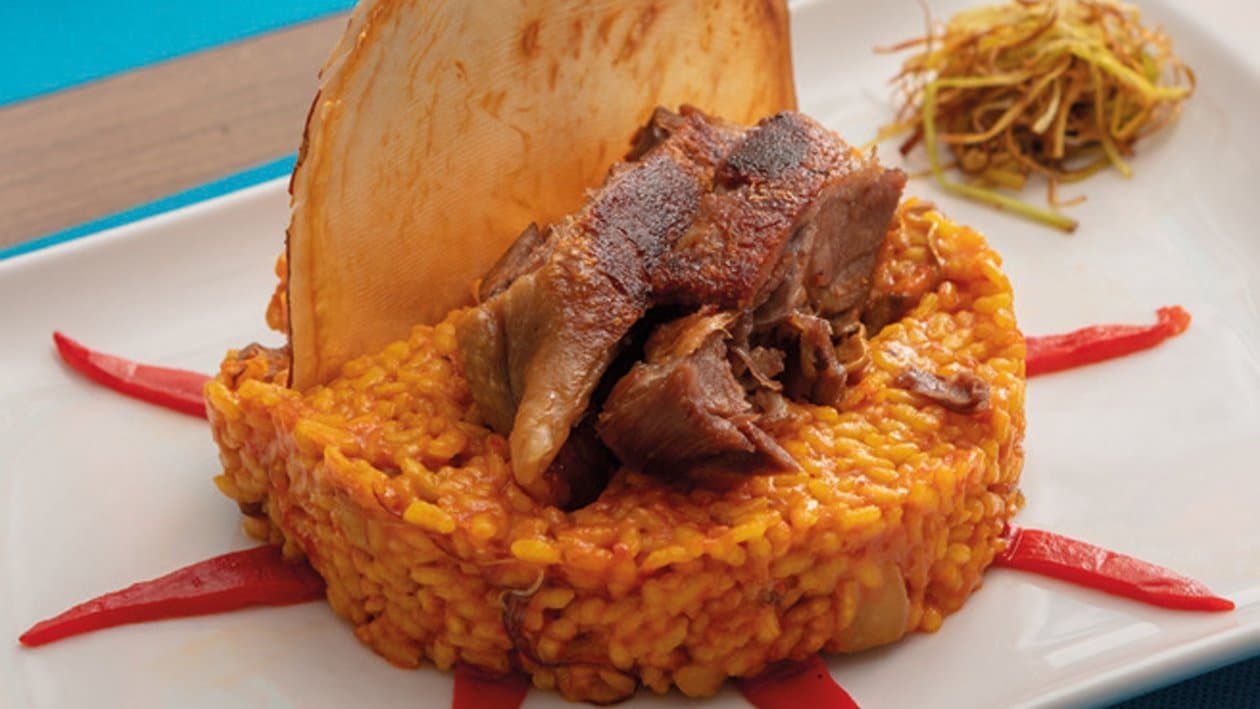 Arroz con pato y setas – - Receta - UFS