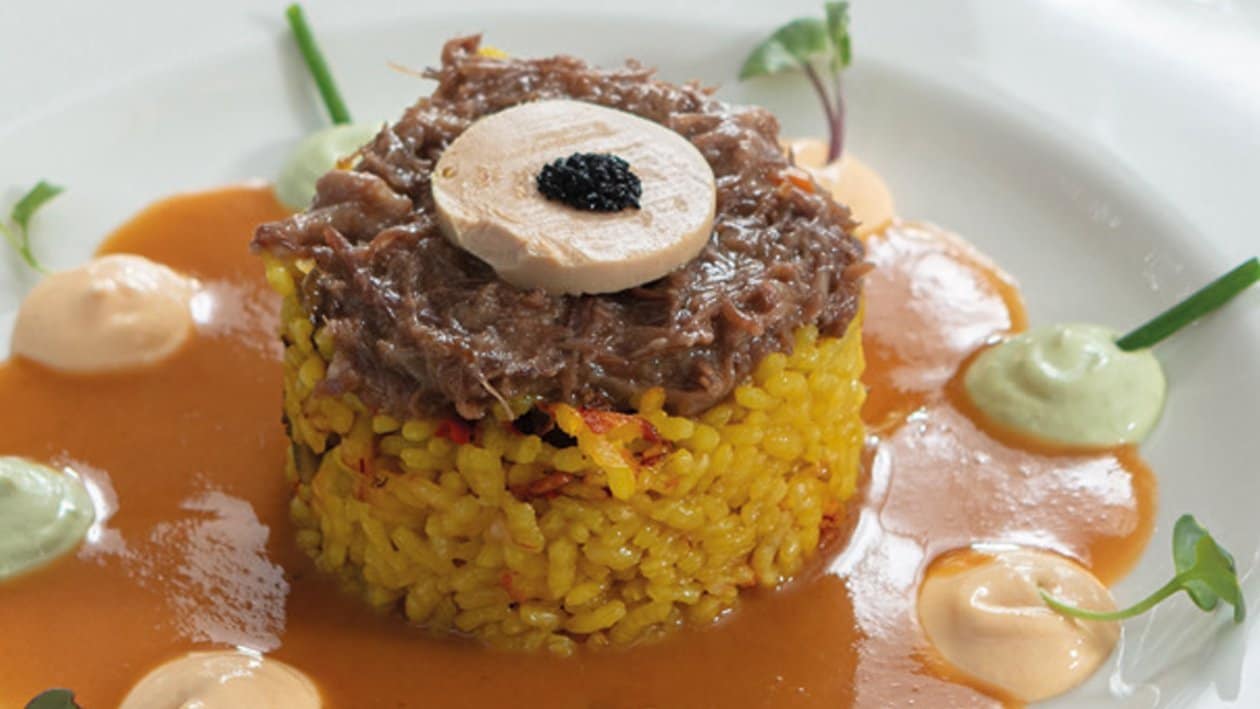 Arroz con rabo de toro desmigado – - Receta - UFS