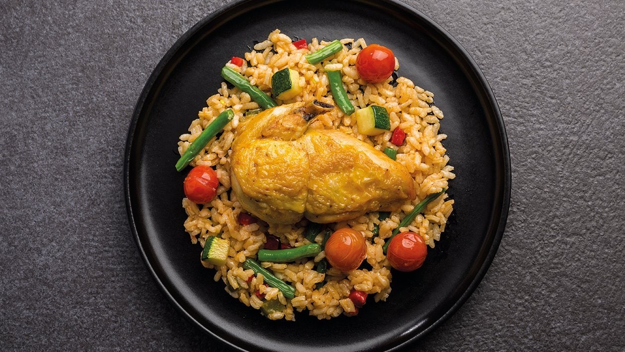 Arroz salteado con pollo – - Receta - UFS