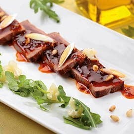 Atún marinado con pesto rojo Atún marinado con pesto rojo