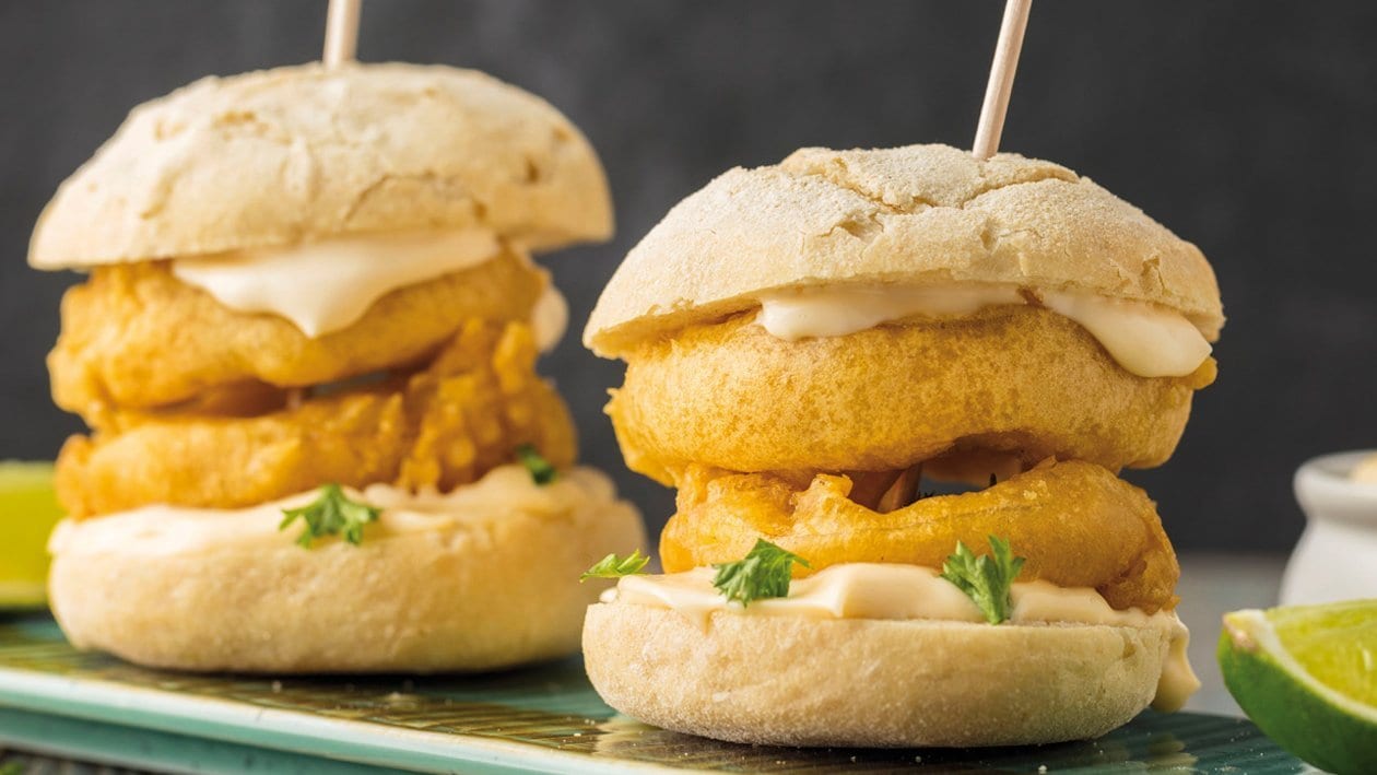 Bocadillo de "calamares" con toque cítrico – - Receta - UFS