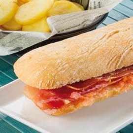 Bocadillo de jamón ibérico Bocadillo de jamón ibérico