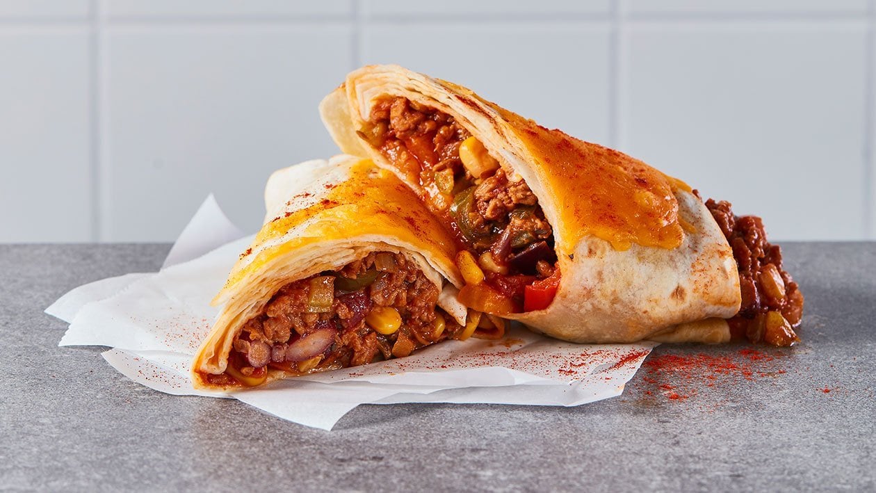 Burrito Mexicano de NoCarne picada – - Receta - UFS