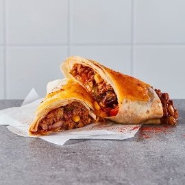 Burrito Mexicano de NoCarne picada Burrito Mexicano de NoCarne picada