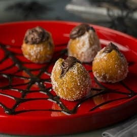 Buñuelos de muerte por chocolate Buñuelos de muerte por chocolate