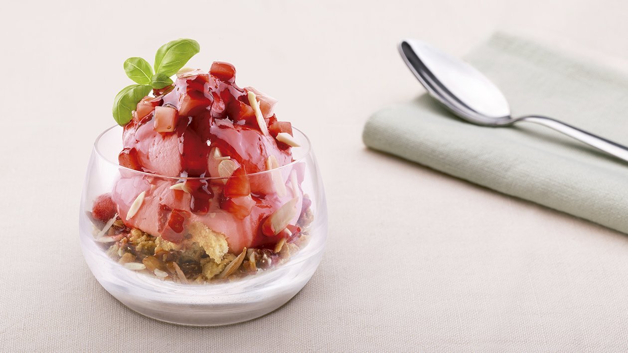 Cheesecake con fresas con muesli de avena y fresas – - Receta - UFS Cheesecake con fresas con muesli de avena y fresas – - Receta - UFS
