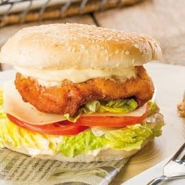 Chicken Hellmann's Burger Chicken Hellmann's Burger