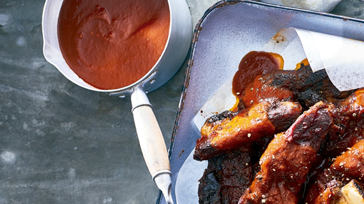 Salsa barbacoa chipotle para carne – - Receta - UFS
