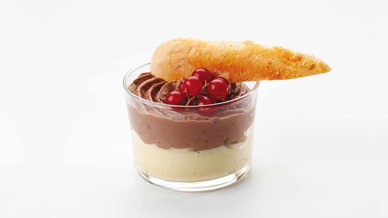 Choco-blanco en mousse – - Receta - UFS