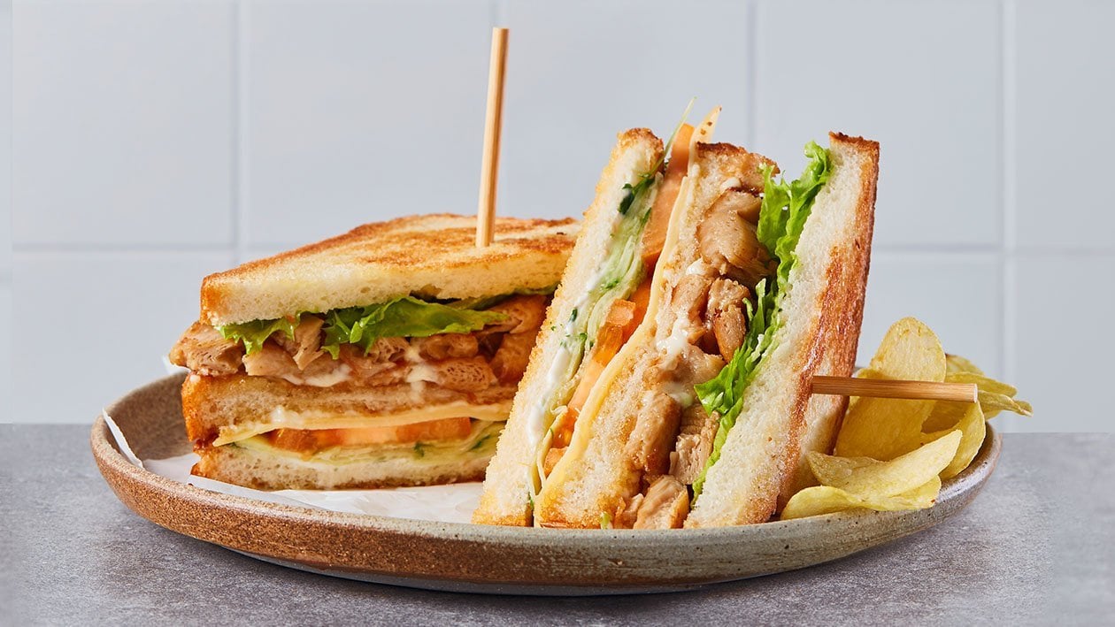 Club sándwich con NoPollo – Receta UFS