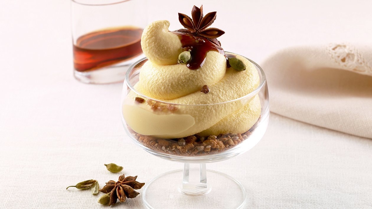 Crema catalana, cardamomo, anís estrellado - Receta - UFS Crema catalana, cardamomo, anís estrellado - Receta - UFS