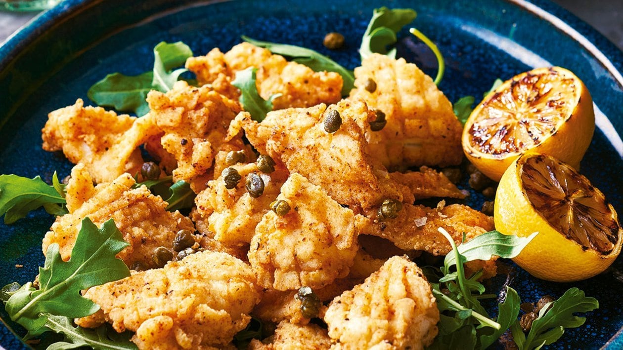 Crispy squid with smoked chilli alioli – - Receta - UFS