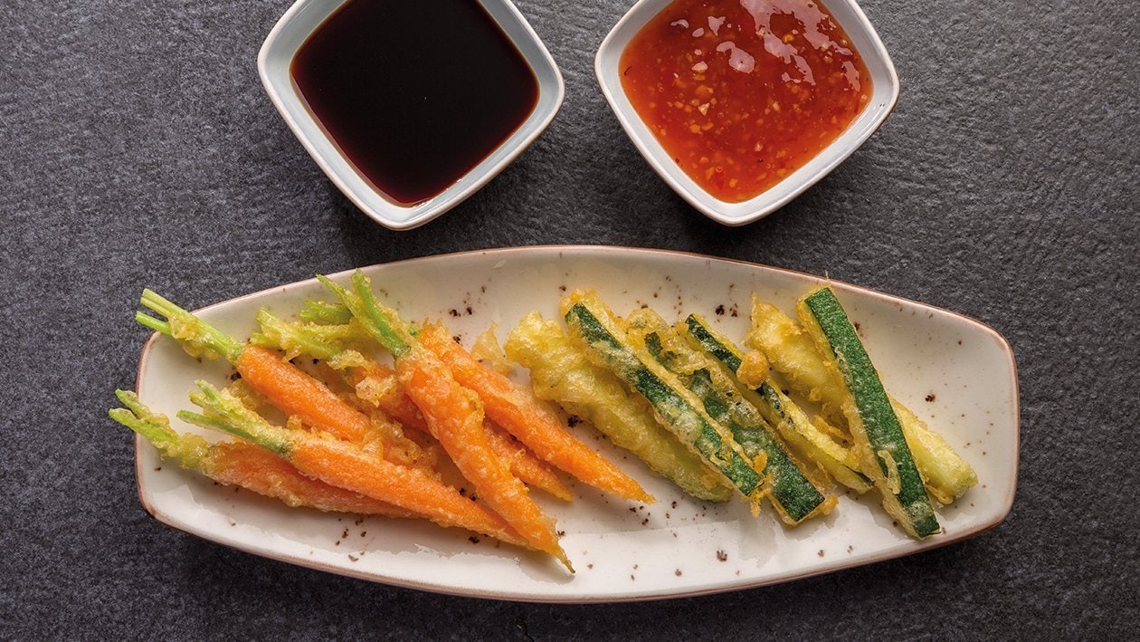 Crudités en tempura – - Receta - UFS