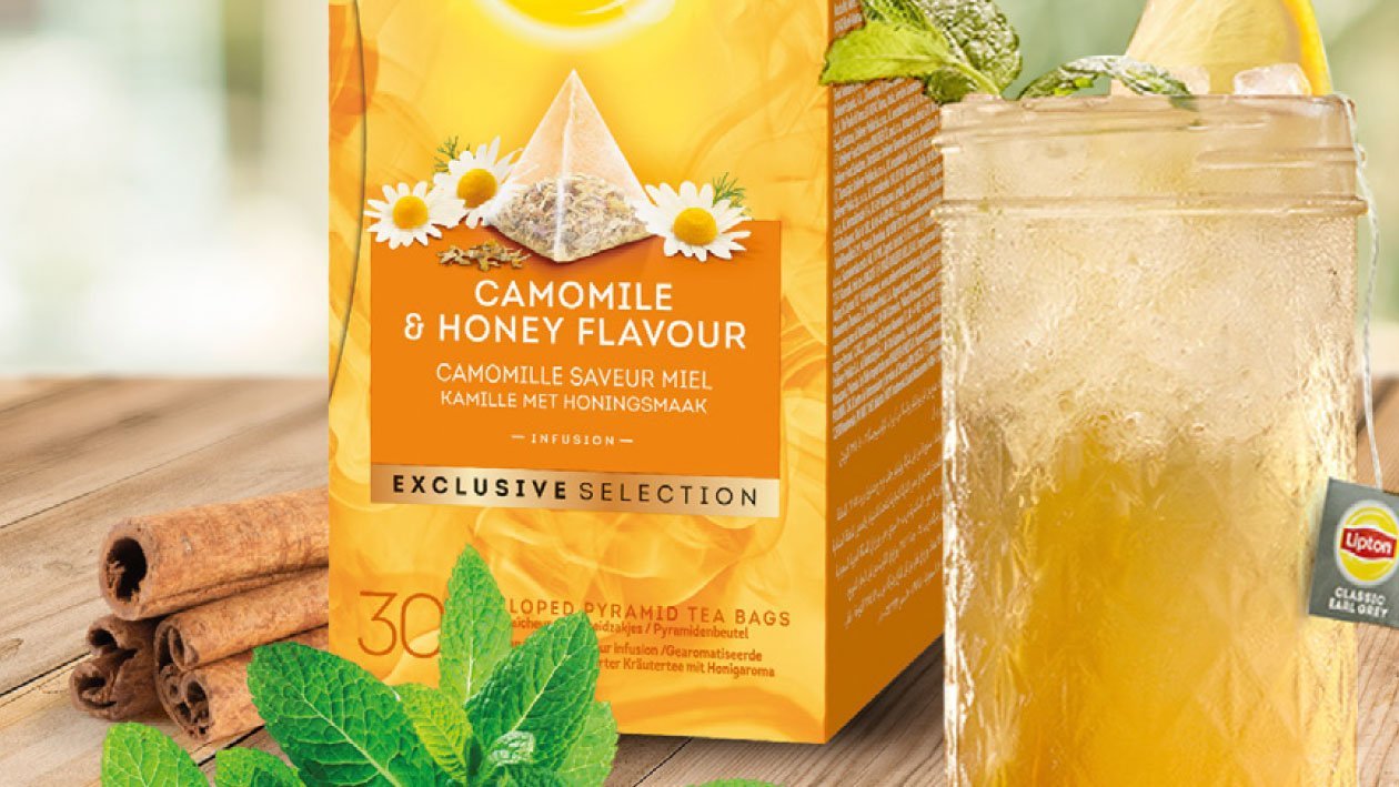 Cóctel de manzanilla y fruta de la pasión - Té Gama selección exclusiva Cóctel de manzanilla y fruta de la pasión - Té Gama selección exclusiva