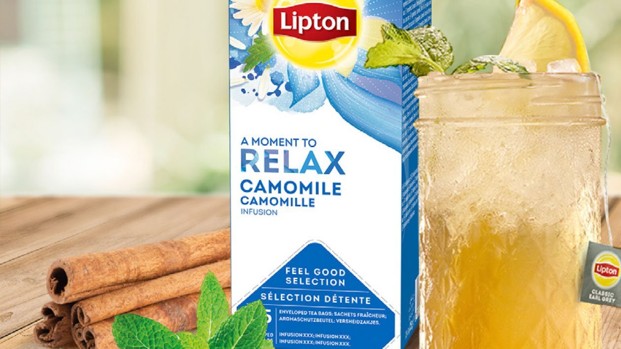 Cóctel de manzanilla y fruta de la pasión - Té Gama sensaciones – – Receta UFS Cóctel de manzanilla y fruta de la pasión - Té Gama sensaciones – – Receta UFS