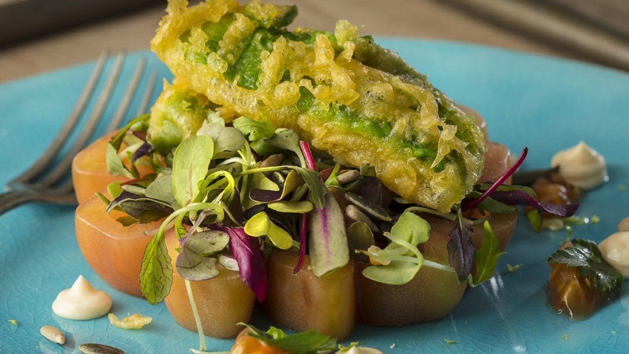 Ensalada de tempura de aguacate – - Receta - UFS
