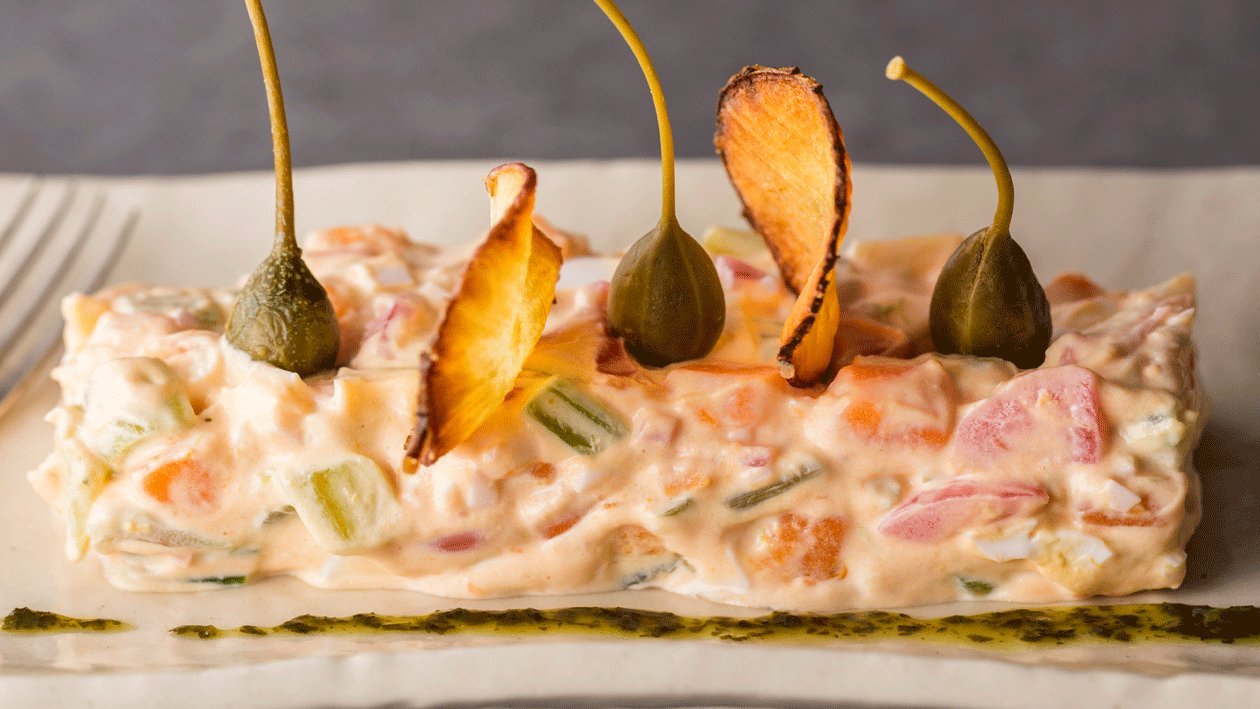Ensaladilla Fusión Aragonesa – - Receta - UFS Ensaladilla Fusión Aragonesa – - Receta - UFS
