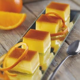 Falso tocinillo de naranja