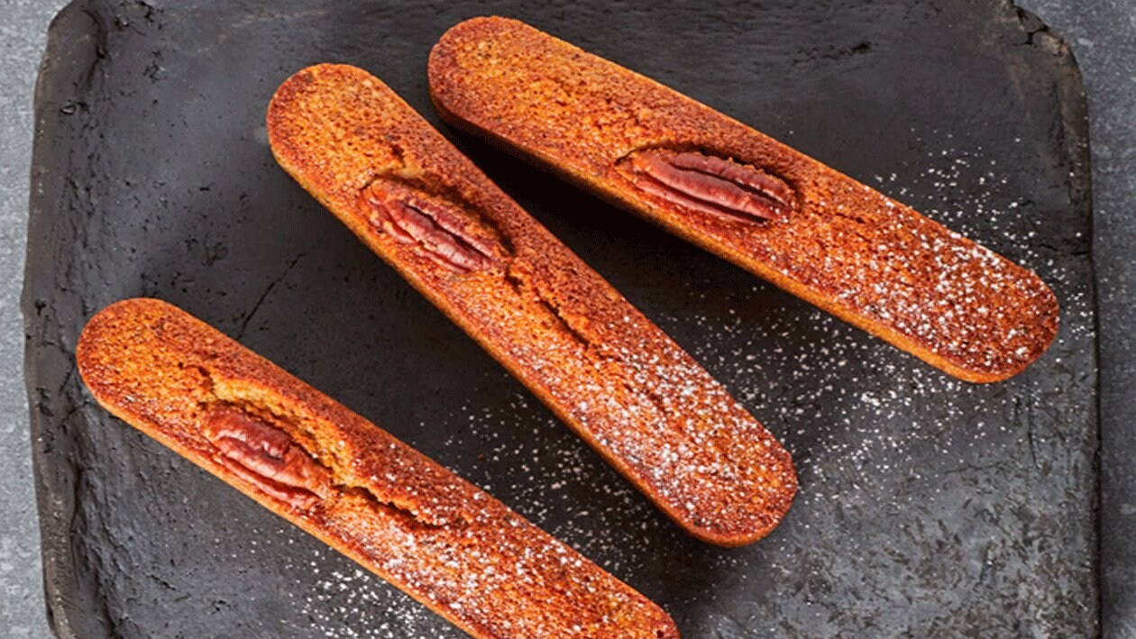 Financiers de nueces pecanas y té negro – - Receta - UFS Financiers de nueces pecanas y té negro – - Receta - UFS