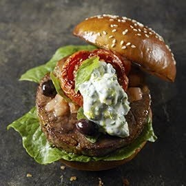 Hamburguesa de Ossobuco Hamburguesa de Ossobuco