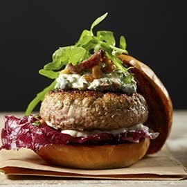 Hamburguesa de Vitel Toné Hamburguesa de Vitel Toné