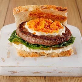 Hamburguesa portuguesa Hamburguesa portuguesa