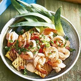 Hawaiian shrimp salad Hawaiian shrimp salad